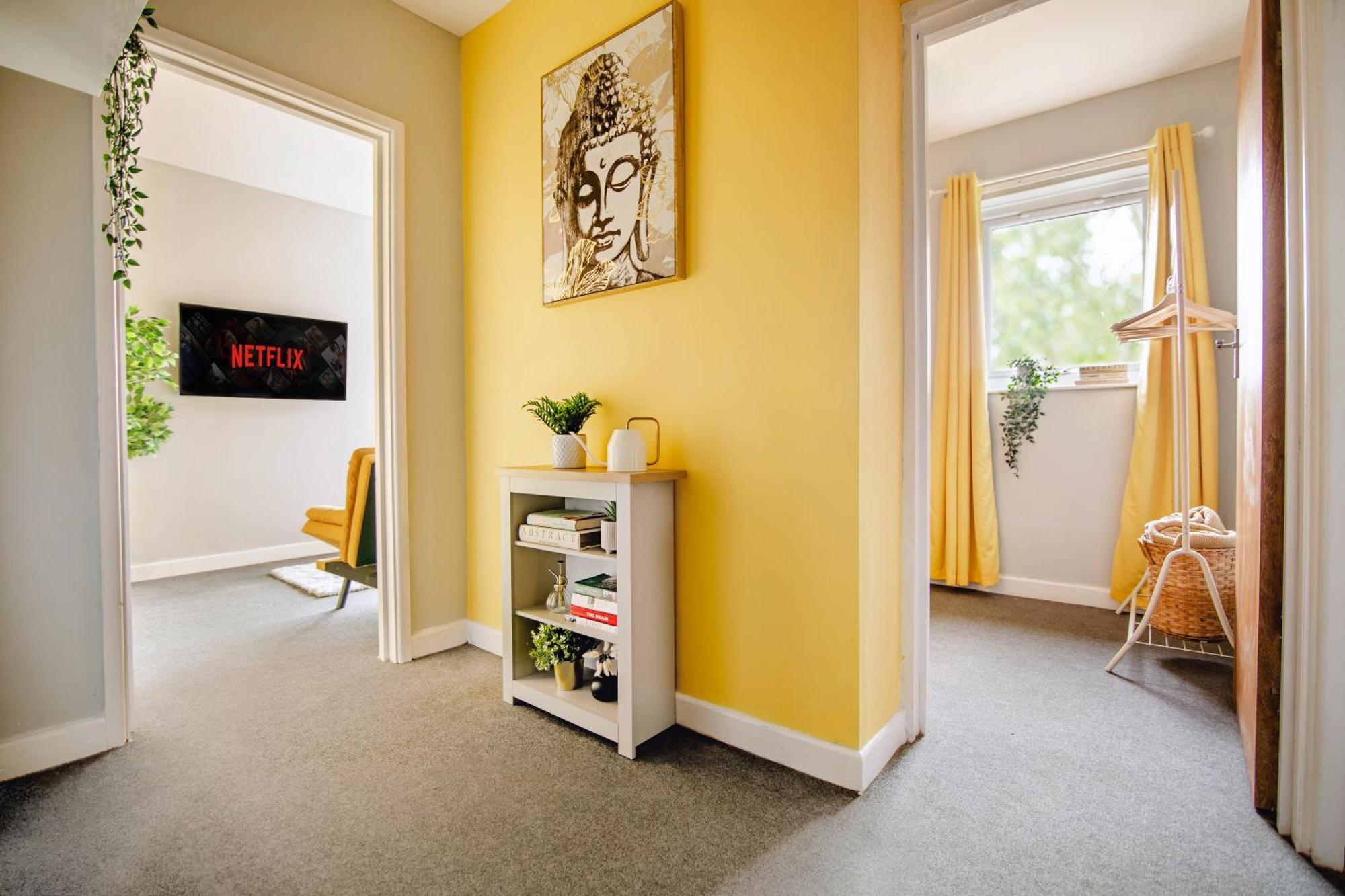The Banana Loft Central Sheffield Retreat 6Ppl מראה חיצוני תמונה